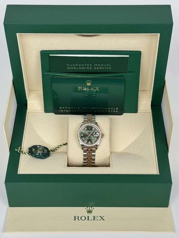 Rolex LADY 28 MM, OYSTERSTEEL, EVEROSE GOLD ANDDIAMOND 279381rbr-0007 5