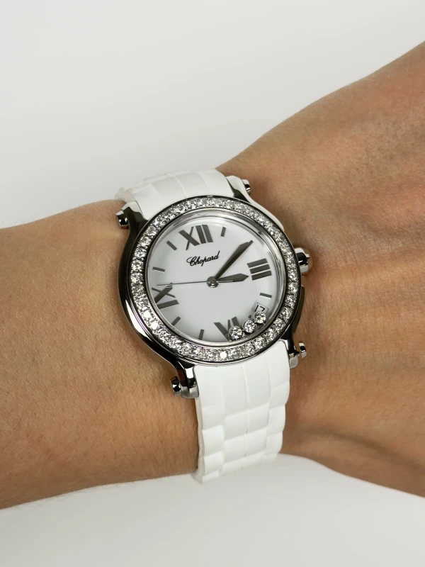 Chopard Round 36mm 3 Diamonds  278475-3016 6