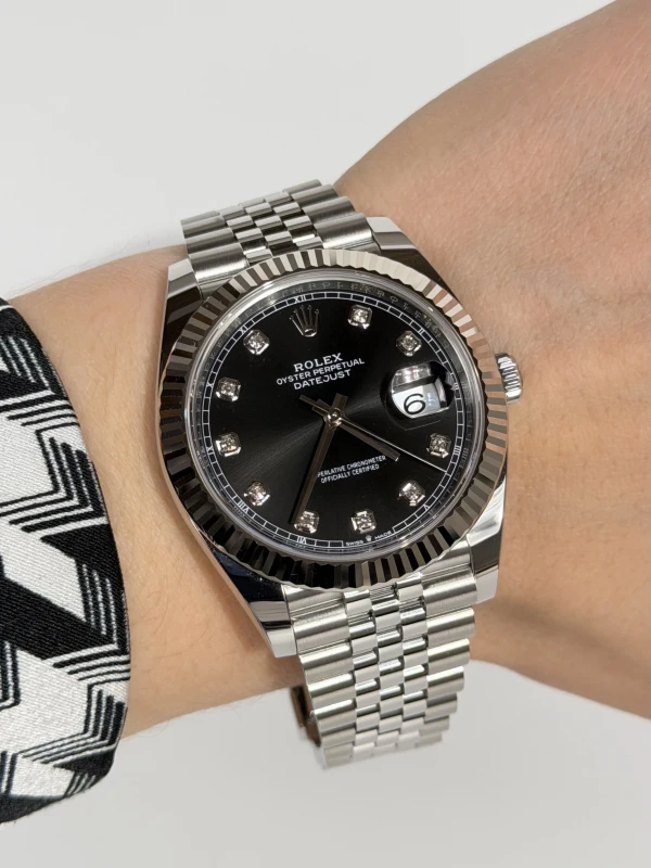 Rolex 41 Oystersteel and white gold 126334-0012 4