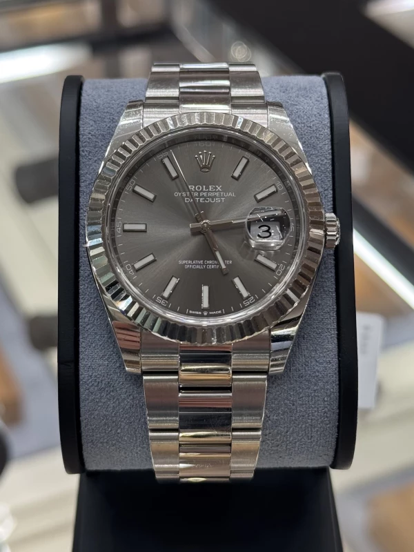 Rolex 41mm Steel and White Gold 126334-0013 2
