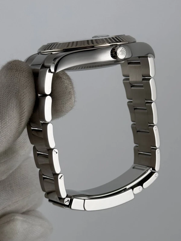 Rolex  II 41mm Steel and White Gold 116334 blio 5