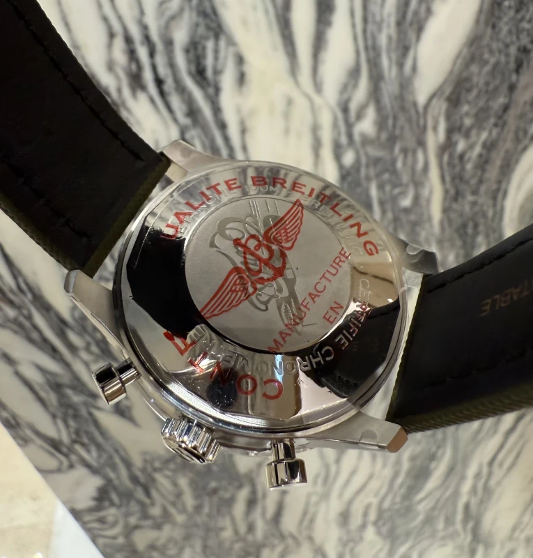 Breitling 8 Chronograph 43 Curtiss Warhawk A133161A1L1X2 3