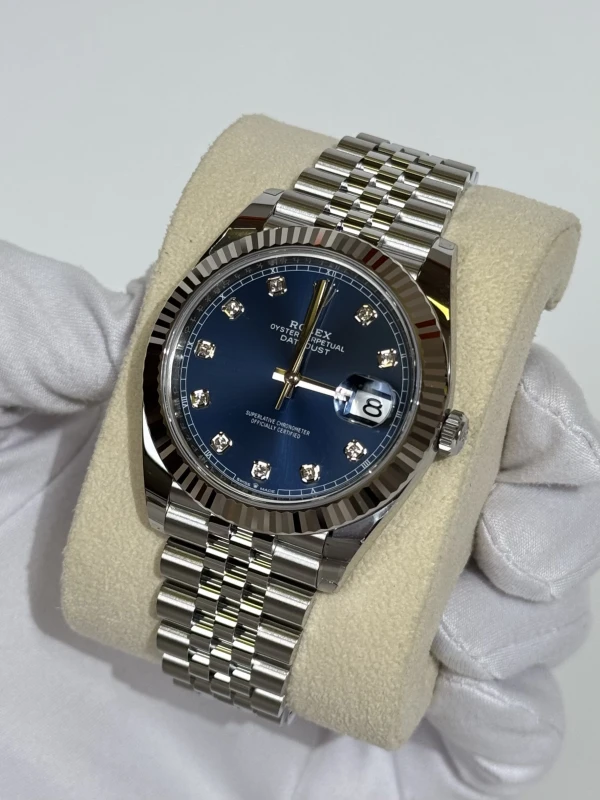 Rolex 41 mm, steel and white gold  126334-0016 2