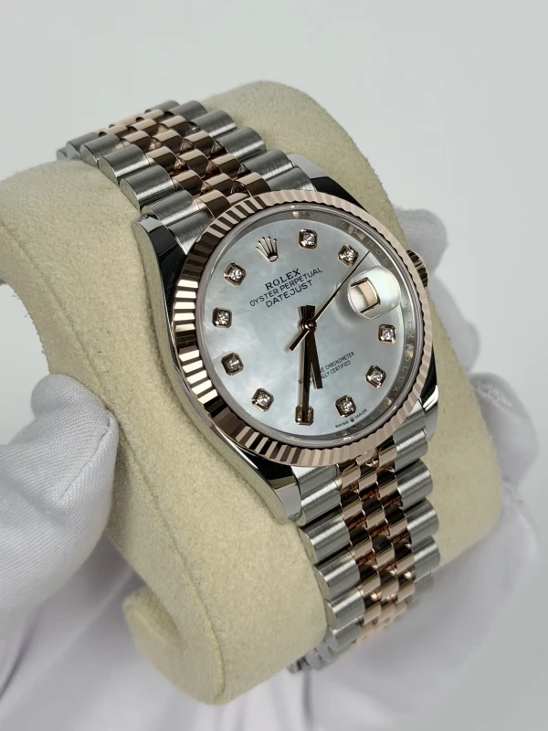 Rolex 36mm Steel and Everose Gold 126231-0021 2