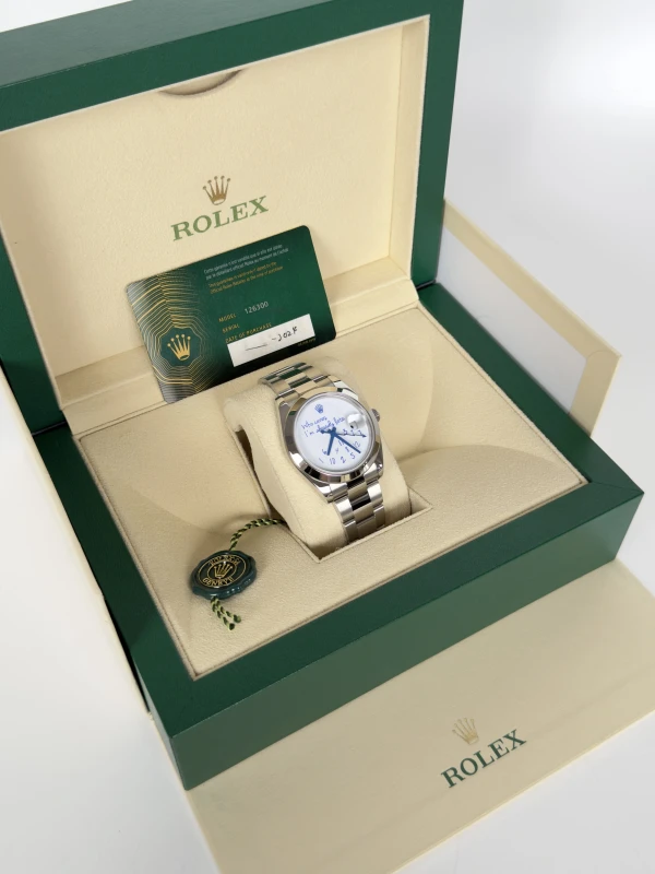 Rolex Perpetual 41 MM STEEL Who Cares  126300 Who Cares 5