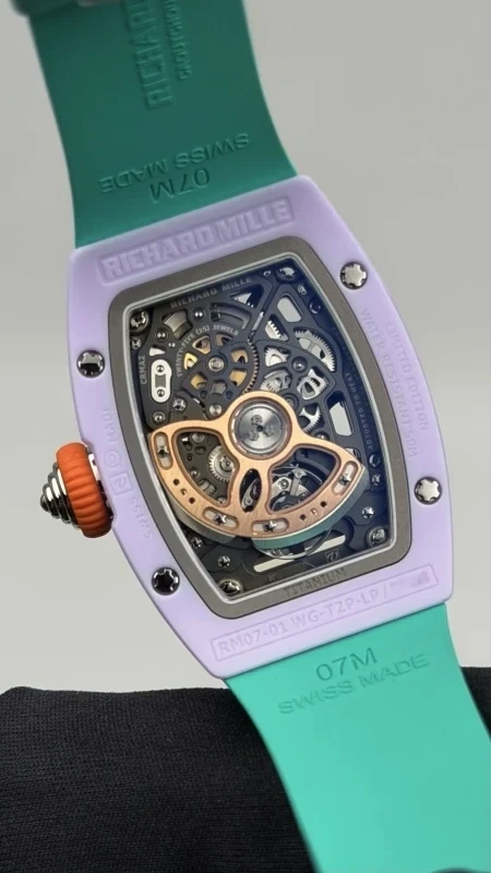 Richard Mille Coloured Ceramics RM 07-01 WG-TZP-LP 9