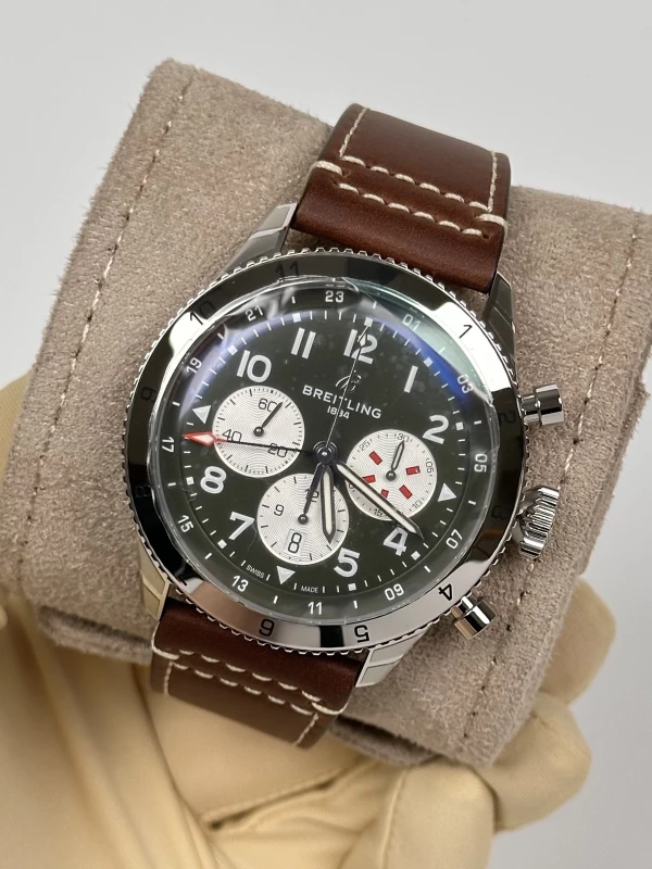 Breitling B04 Chronograph GMT 46 Curtiss Warhawk AB04452A1L1X1 4