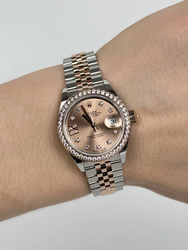 Rolex 28 mm Steel and Everose Gold  279381rbr-0027 7