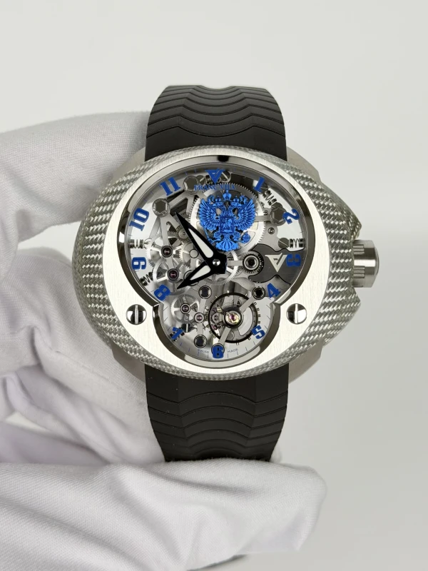 Franc Vila Skeleton Suspended Russian Eagle 18E.RUSS.BTI-SS.SLV-GLDPLTD 2