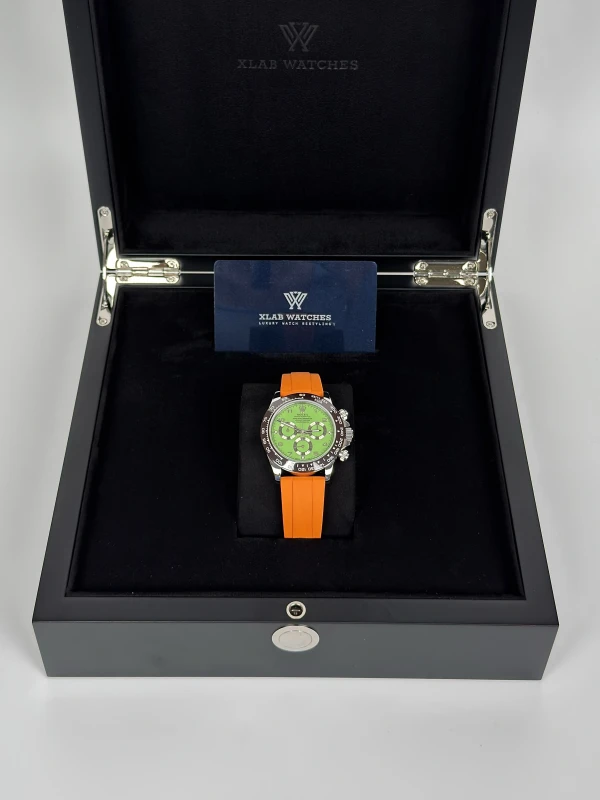 Rolex Green Wood 9