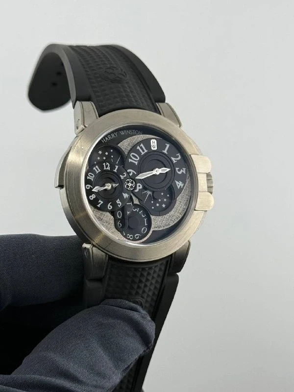 Harry Winston Collection Dual Time Monochrome OCEATZ44ZZ008 7