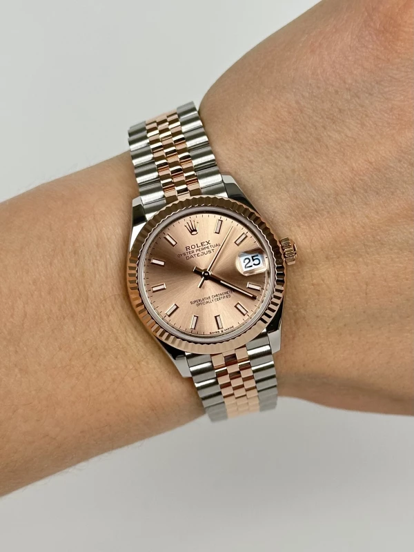 Rolex 31mm Steel and Everose Gold 278271-0010 7