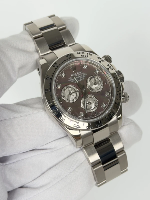 Rolex Cosmograph Daytona 40mm White Gold 116509-0044 2