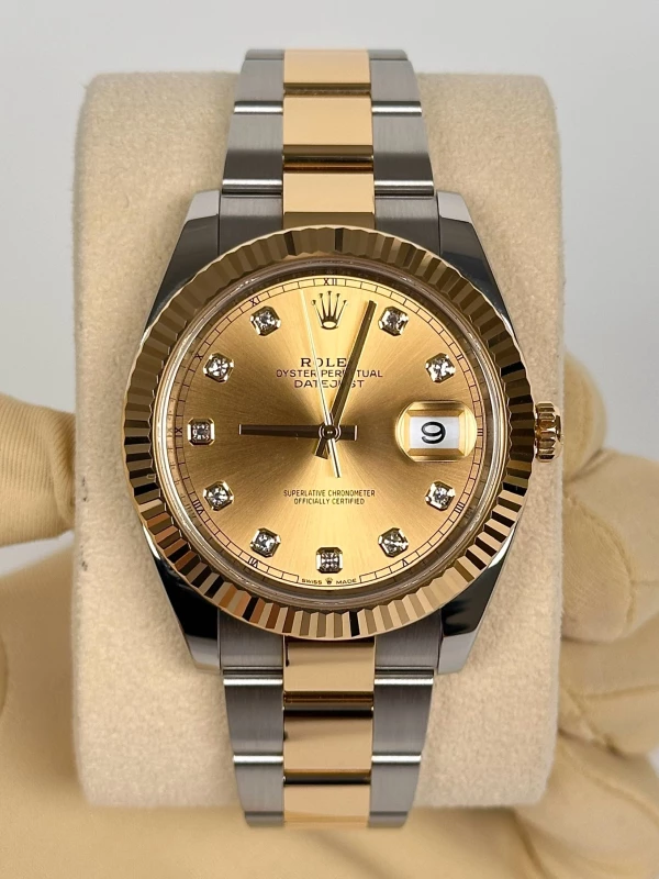 Rolex 41mm Steel and Yellow Gold 126333-0011 2
