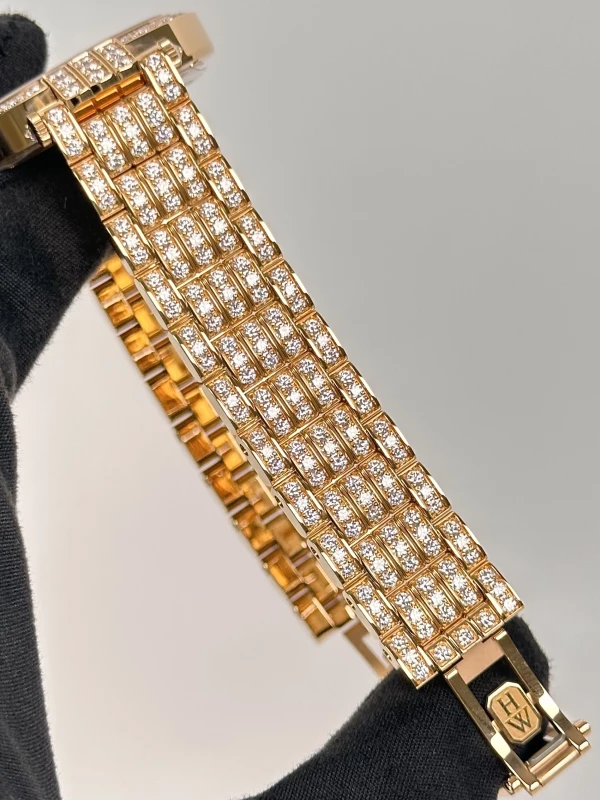 Harry Winston Moon Phase 36mm PRNQMP36RR004 7