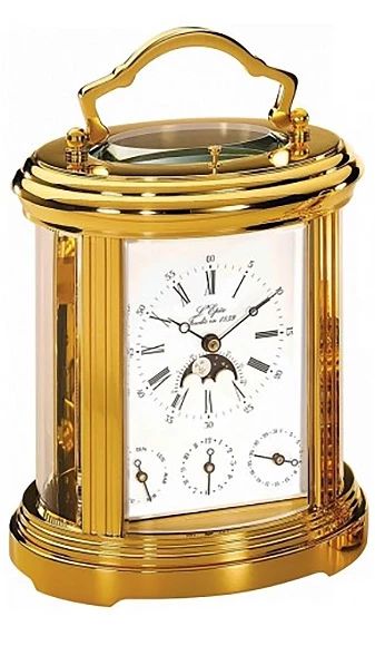 Ovale Swiss-made Carriage Clock – Tourbillon