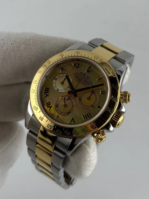 Rolex Cosmograph 40mm Steel and Yellow Gold 116523 ym 4