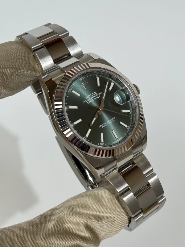 Rolex 41mm Steel and White Gold 126334-0027 2