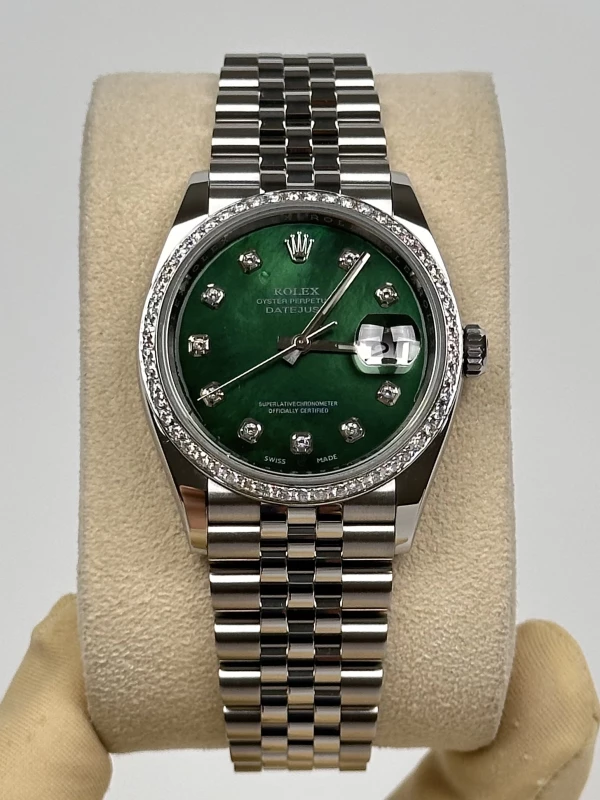 Rolex 36 mm Diamonds 126200FIX 2
