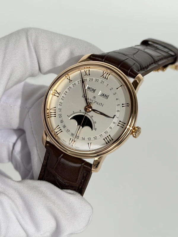 Blancpain Moon Phase Complete Calendar 40mm 6654-3642-55B 4