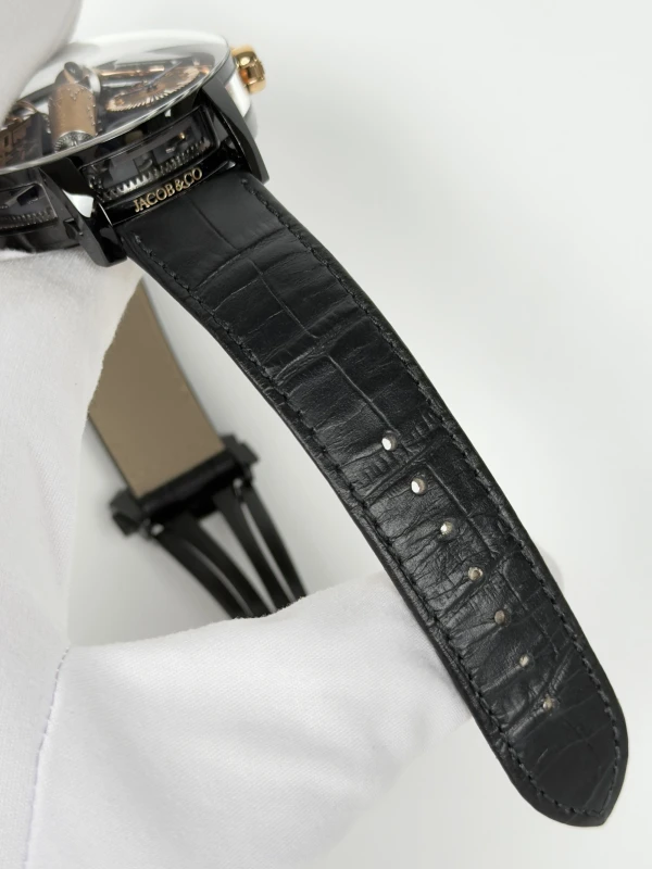 Jacob & Co Opera Godfather Musical Watch Black DLC OP110.21.AG.AB.A 7