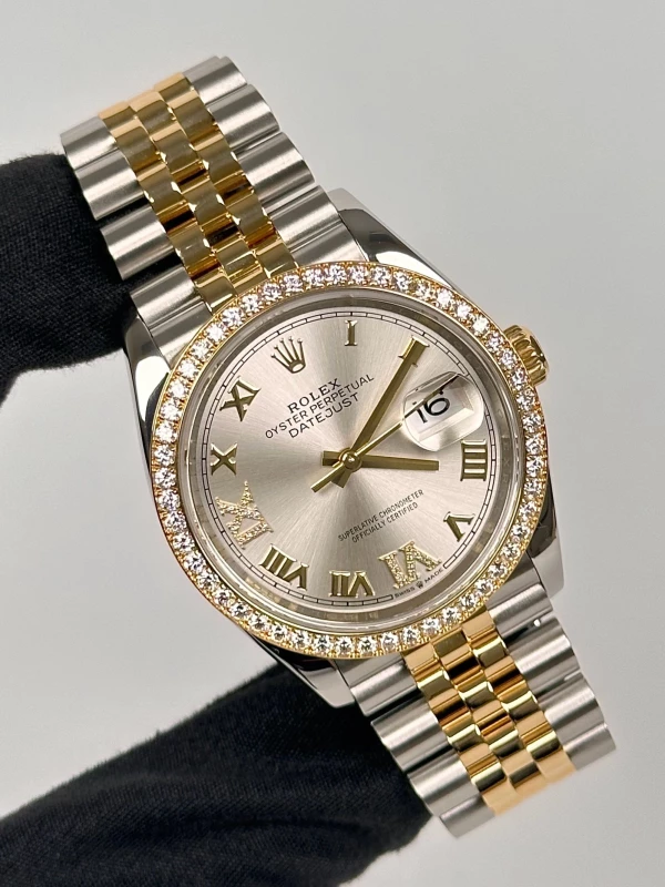 Rolex 36 mm, Oystersteel, yellow gold and diamonds 126283rbr-0017 2