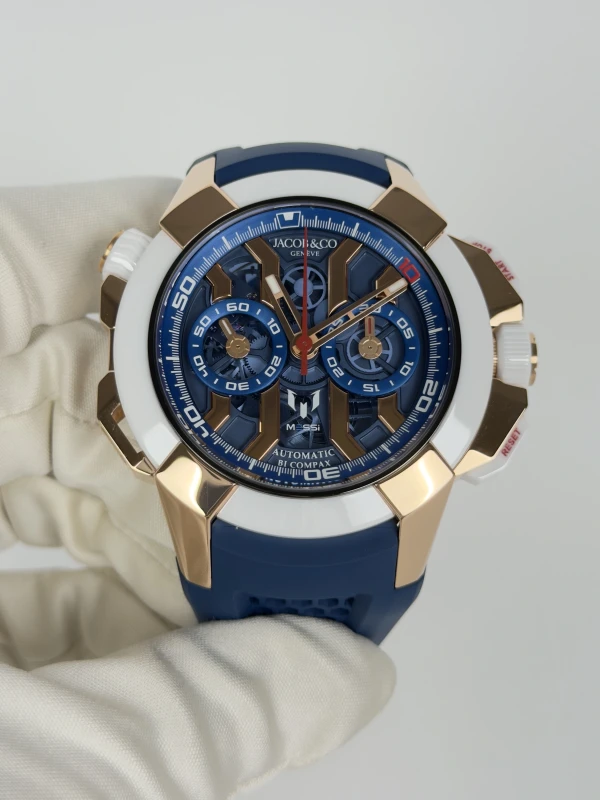 Jacob & Co Chrono Messi Rose Gold EC313.42.PE.AA.A 2