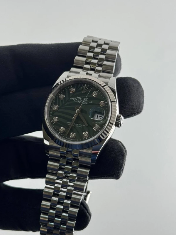 Rolex Datejust 36mm Steel and White Gold 126234-0055 3