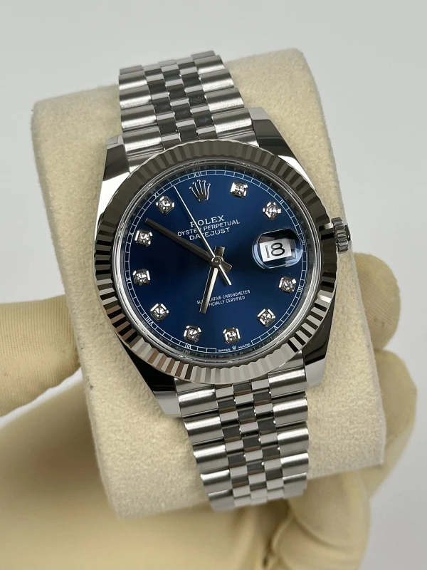 Rolex 41 mm, steel and white gold  126334-0016 3