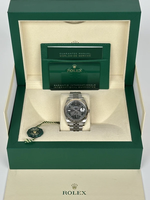 Rolex 41mm Steel and White Gold 126334-0022 5