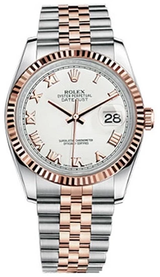 Datejust Ladies Steel and Pink Gold Jubilee