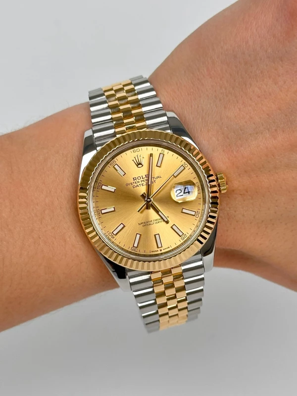 Rolex 41mm Steel and Yellow Gold 126333-0010 8