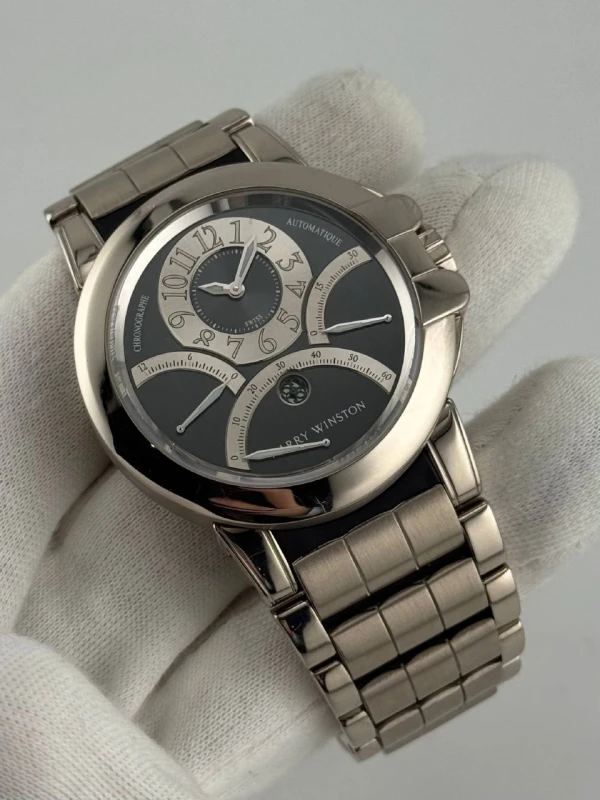Harry Winston Triple Retrograde Chronograph 400-MCRA44R-2 3