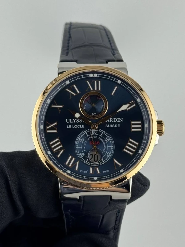 Ulysse Nardin Maxi Chronometer 43mm 265-67/45 3