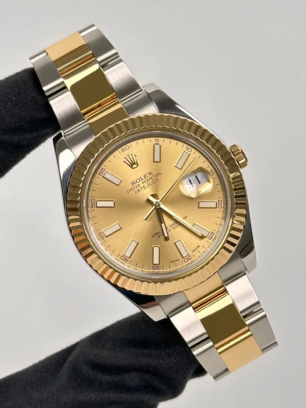 Rolex II 41mm Steel and Yellow Gold 116333 chio 2