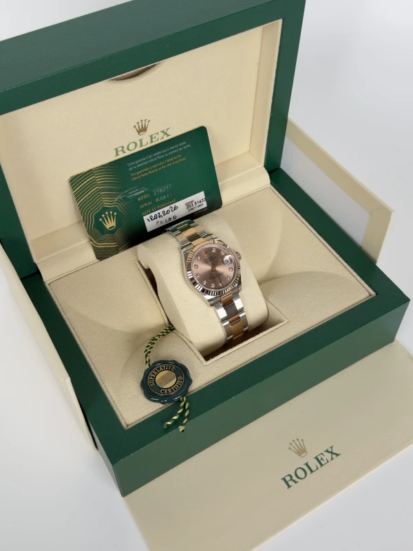 Rolex 31mm Steel and Everose Gold 278271-0023 5