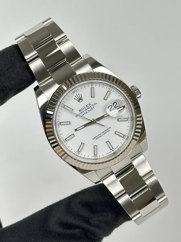 Rolex 41mm Steel and White Gold 126334-0009 2