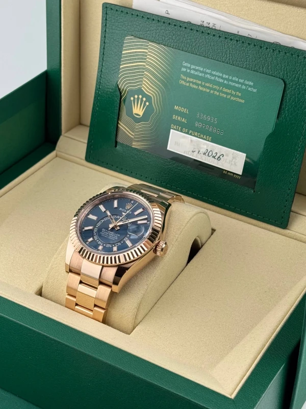 Rolex 42mm Everose Gold 336935-0001 2