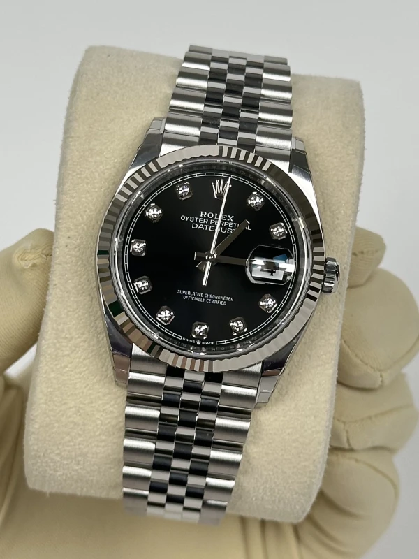Rolex 36mm Steel and White Gold 126234-0027 4