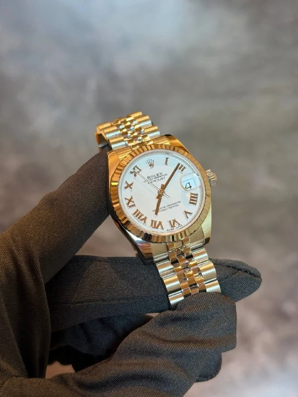 Rolex 31mm Steel and White Gold 178274-0073 3