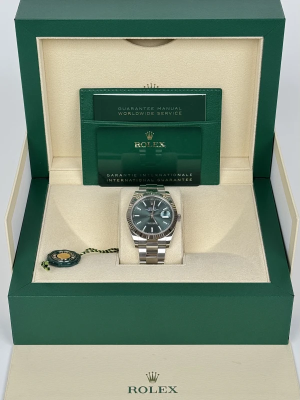 Rolex 41mm Steel and White Gold 126334-0027 5