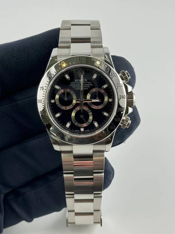 Rolex Cosmograph 40mm Steel 116520-Black 2