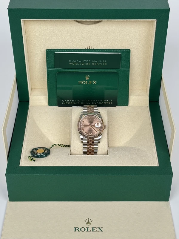 Rolex 36mm Steel and Everose Gold 126231-0027 5