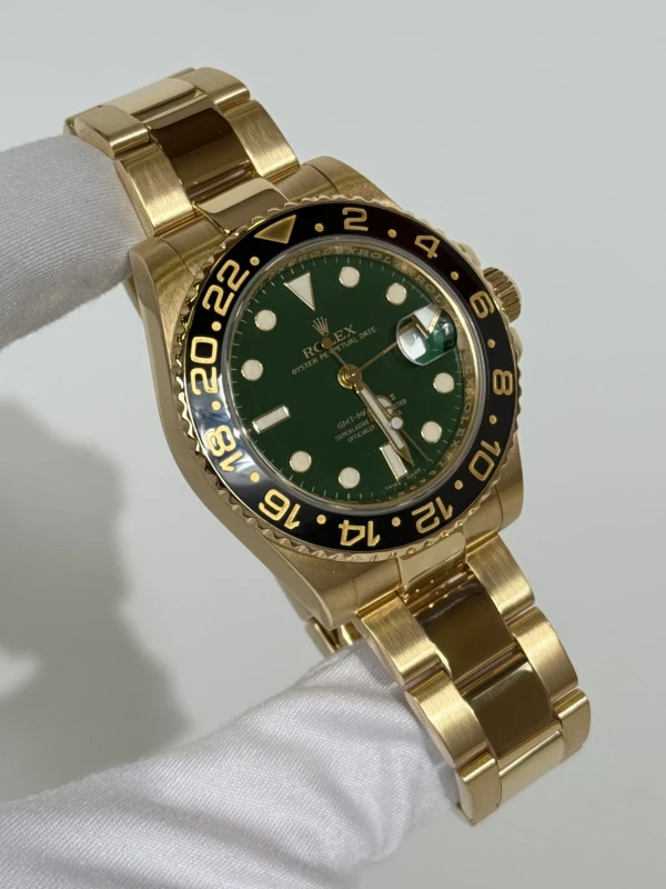 Rolex 40mm Yellow Gold 116718LN-Green 2