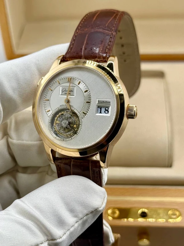 Glashutte Original LIMITED EDITION PINK GOLD TOURBILLON 93-01-01-04 8