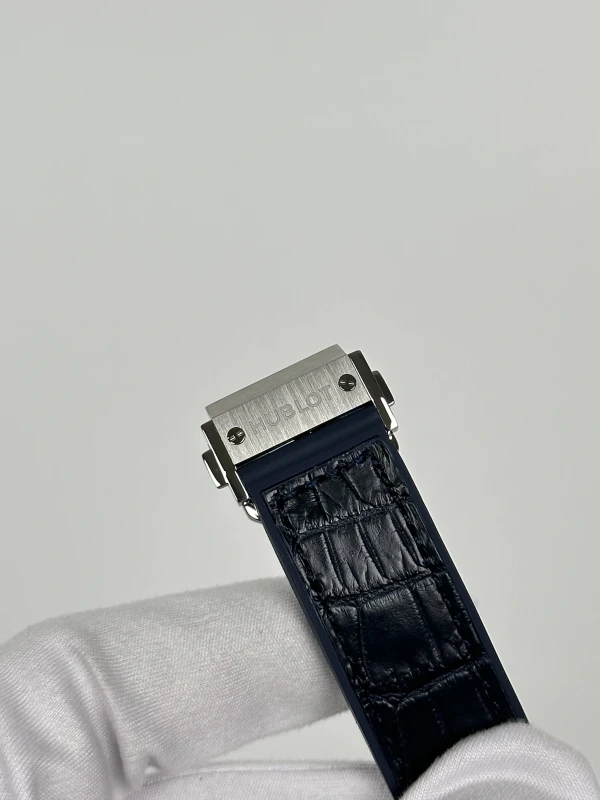 Hublot Bang Steel Blue Diamonds 38mm  361.SX.7170.LR.1204 8