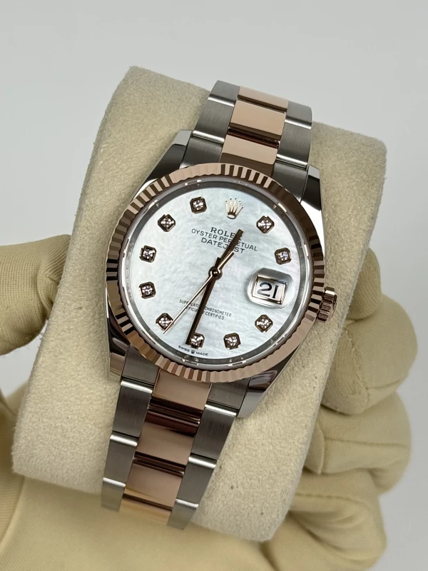 Rolex 36mm Steel and Everose Gold 126231-0022 3