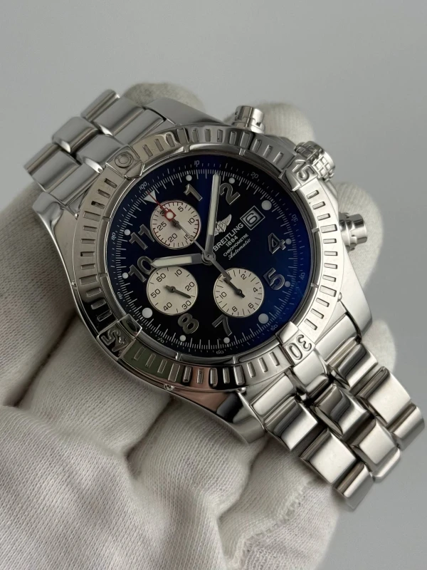 Breitling Super Avenger Automatic Chronograph A13370.BLACK.SSPROF 4