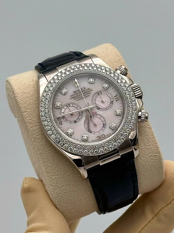 Rolex Cosmograph 40mm White Gold 116519 mopdiaw 3
