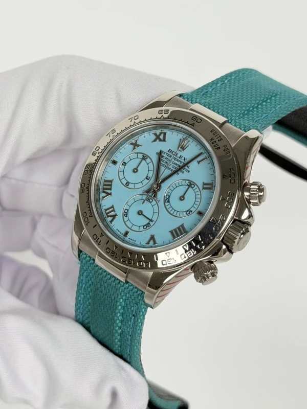 Rolex BEACH WITH GREEN CHRYSOPRASE DIAL 116519 Blue 3